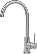 Смеситель Omnires Y Y1250IN для кухонной мойки, инокс