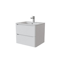 Тумба с умывальником, подвесная, 60 см, белая, Edifice, IDDIS, EDI60W0i95K