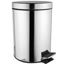 Мусорное ведро AZARIO 3 л., хром (AZ-301-3L)