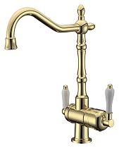 Смеситель Zorg Clean Water ZR 326 YF BR light для кухонной мойки