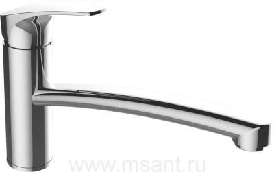 Смеситель Aquanet Static AF330-40C для кухонной мойки