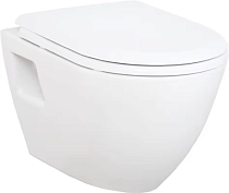 Унитаз подвесной Creavit BENE TP325-00CB00E-0000 с биде, белый