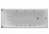 Акриловая ванна Aquatek Альфа 140x70, с каркасом, сливом-переливом (слева или справа), без фронтального экрана