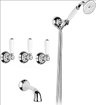 Душевой комплект Nicolazzi Classica Lusso 1403 CR 78 С ВНУТРЕННЕЙ ЧАСТЬЮ