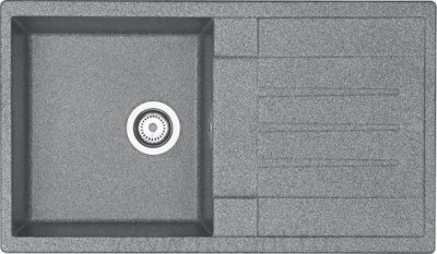 Мойка кухонная AQUATON Верона серая