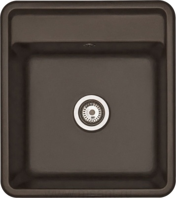 Мойка кухонная AQUATON Беллис 57 кофе