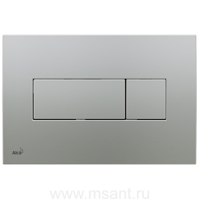 Кнопка смыва AlcaPlast M372 хром - матовая