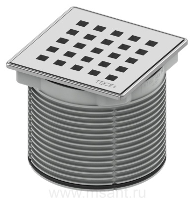 Решетка Tece TECEdrainpoint S 366 00 07 quadratum с монтажным элементом