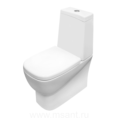 Унитаз-компакт SANITA LUXE Infinity RML Slim Белый S1