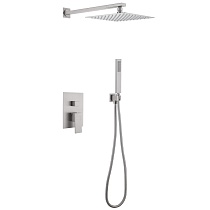 Душевая система ABBER Daheim AF8219SP скрытого монтажа без излива, сатин