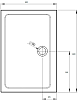 Поддон для душа Radaway Doros D Compact 110x80
