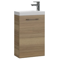 Тумба под раковину подвесная Cersanit LARA 40 для COMO 40 орех