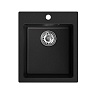 Мойкa MIXLINE ML-GM14 ультра-черная (344), 420*500*190мм