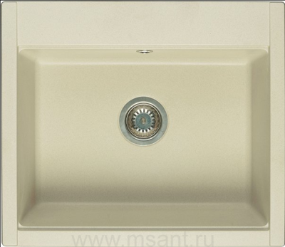 Мойка кухонная AQUATON Делия 60 жемчуг