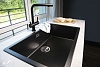 Мойка кухонная Omoikiri Yamakawa 75-U/I графит