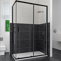 Душевой уголок RGW Classic CL-44-B (785-800)x(985-1000)x1850, профиль черный