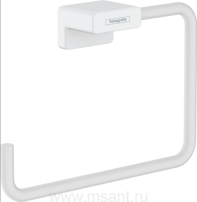 Полотенцедержатель Hansgrohe AddStoris 41754700 матовый белый