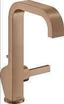 Смеситель Axor Citterio 39034310 для раковины, шлифованное красное золото