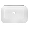 Раковина-чаша Azario 600х390х120 накладная, овальная, белый глянец