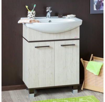 Тумба Sanflor Толедо 75 (В/О) раковина Элеганс 75