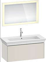 Мебель для ванной Duravit White Tulip 105 скандинавский белый шелковисто-матовый