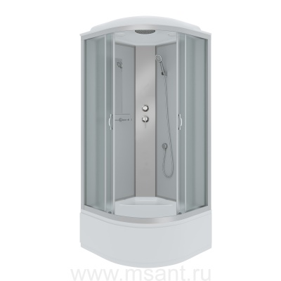 Душевая кабина Niagara Classic NG-2308-14 (90х90х215) высокий поддон(40см),стекло матовое