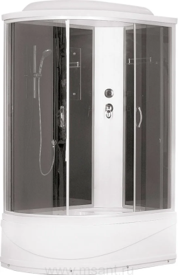 Душевая кабина Erlit Comfort ER3512TPR-C4-RUS с высоким поддоном, с сиденьем