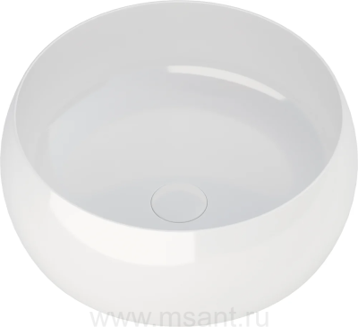 Раковина Aquanet Round 1 белая