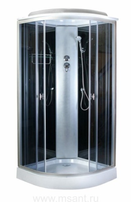 Душевая кабина Aquapulse 4122C grey black