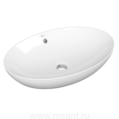 Умывальник Point Сатурн 63 PN43901 овальный, белый