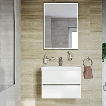 Мебель для ванной Aquanet Rosso 60 белая, дуб рошелье