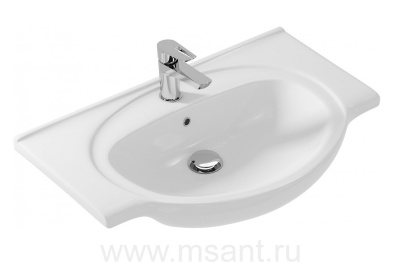 Раковина подвесная Azario 700x470x215, белый