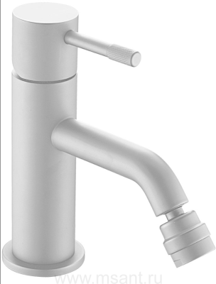 Смеситель Boheme Uno 466-MW для биде, белый