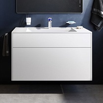 Тумба с раковиной AM.PM Inspire V2.0 100 белый матовый