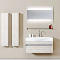 Мебель для ванной Aqwella 5 stars Бергамо 80 акация