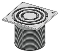 Решетка Tece TECEdrainpoint S 366 00 10 с монтажным элементом и фиксаторами