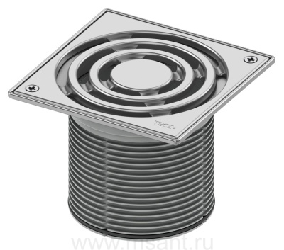 Решетка Tece TECEdrainpoint S 366 00 10 с монтажным элементом и фиксаторами
