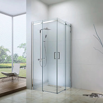 Душевой уголок Berges Melita 061028 90х90, профиль хром сильвер