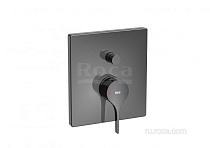 Смеситель Roca Insignia для ванны-душа скрытого монтажа, PVD, titanium black 5A0B3ACN0