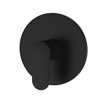 Смеситель Aquatek AQ1866MB НИКА для душа (внешняя и скрытая часть), матовый черный