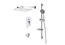Комплект для душа Aquatek Вега AQ1074CR 4 в 1 AQ1046CR+AQ2081CR+AQ2454CR+AQ2011CR