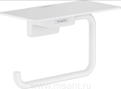 Держатель туалетной бумаги Hansgrohe AddStoris 41772700 матовый белый