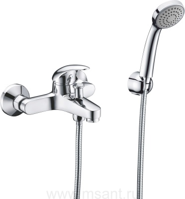 Смеситель Wasserkraft Isen 2601 для ванны с душем