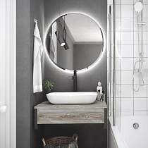 Мебель для ванной 1MarKa Grunge Loft 100 дуб намибия