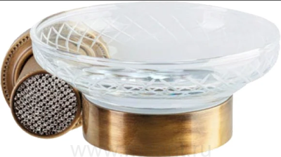Мыльница Boheme Royal Cristal Bronze подвесная