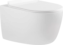Унитаз подвесной Aquanet Cetus-W BL-102N-WHT Крышка-сиденье SoftClose Aquanet Slimseat