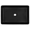 Раковина-чаша Azario 600х405х110 накладная, прямоугольная, черный матовый