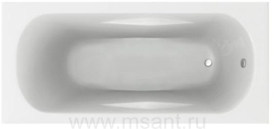 Ванна акриловая Mirsant Каспий 160x70 