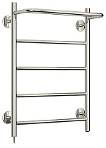 Полотенцесушитель электрический Стилье Формат 30 Л 600х400 (Полка + 4) П16