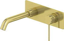 Смеситель для раковины Timo Saona 2371/17SM С ВНУТРЕННЕЙ ЧАСТЬЮ золото